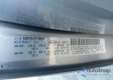 2015 Dodge Journey R/T from USA, damaged, VIN 3C4PDDEG3FT522133